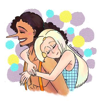 Usopp and Kaya ウソップとカヤ