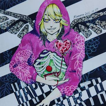 東リべバースデーイラストから落書きまで