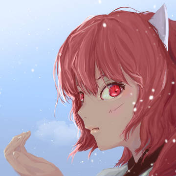 高く眩しい冬空