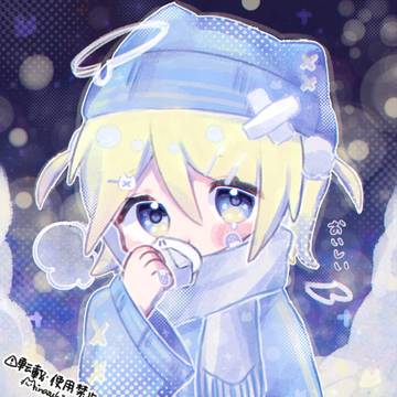 ⛄️もぐもぐしてる天使リンちゃん❄