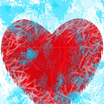 corazón de cristal