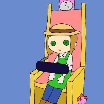 ててごらくがき