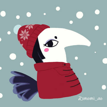 ゆきんこみやびちゃん