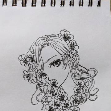 季節の花 ✕ 女性