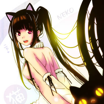 黒猫セーター
