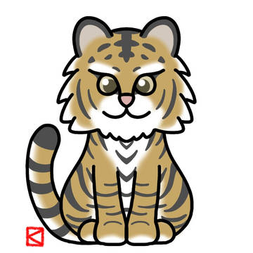 虎の年賀状イラスト