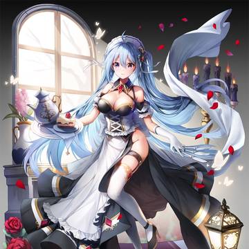[仕事絵]ロイヤルメイド - レン