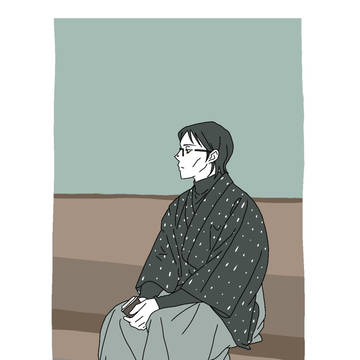 書生ファッションで珈琲飲みながら待ち合わせしてほしい