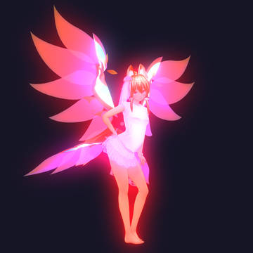 Neko Kitsune Art