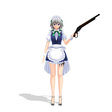 咲夜にウィンチェスター構えさせてみた