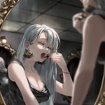 赤い口紅💄