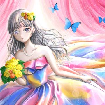 カラフルドレス