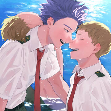 【web再録】心尾アンソロ寄稿イラスト