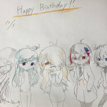 はっぴばーすでーとぅーみー((()))