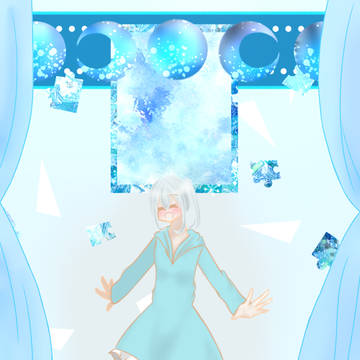 水色いっぱい