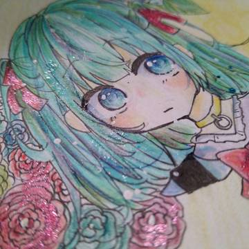 花と女の子