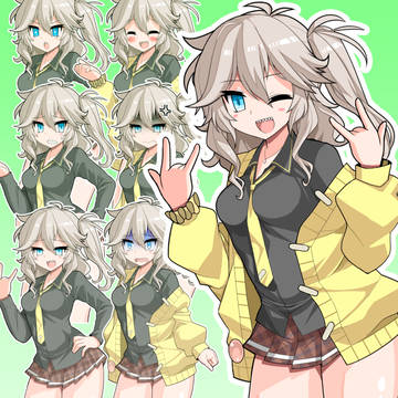 春日部つむぎ立ち絵素材