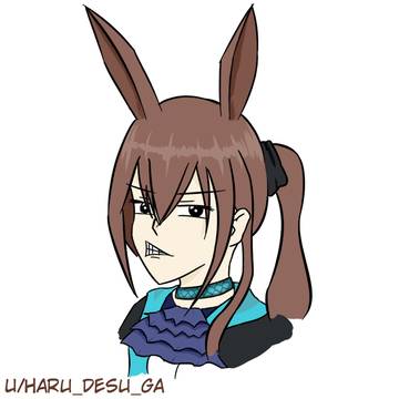 Arknights - Irritated Amiya