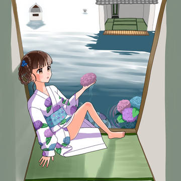 紫陽花