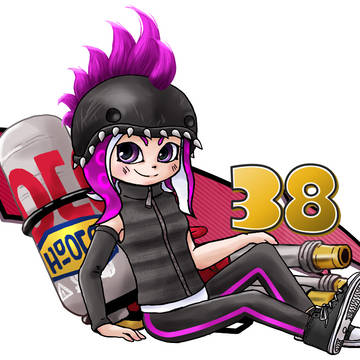 スプラトゥーンのフレンドさんを描いたシリーズ