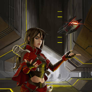 Cyberpunk girl 03