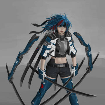 Cyborg girl 36
