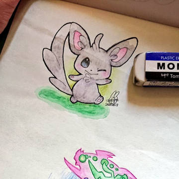 チラーミィとミカルゲ