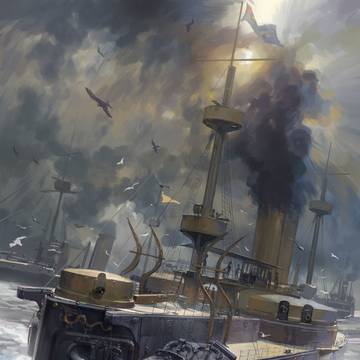 The dragon flag over the fleet ②