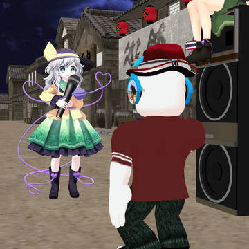 Rap battling with the new Koishi