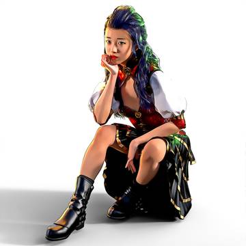 Metaverse Art Maiden