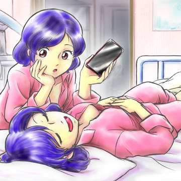 私の幽体離脱(タイトル絵)