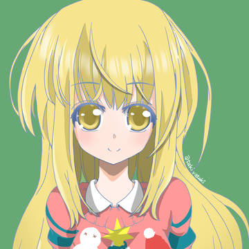 アグリーセーターを着てる女のコ