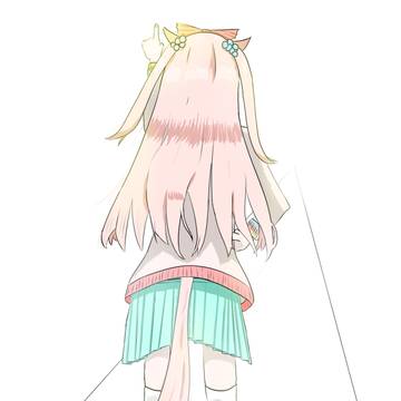 光を指すデジたん
