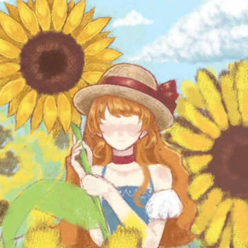 摸魚| 向日葵女孩