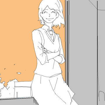 目が覚めたら口の大きな同級生(しかも夕方)