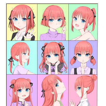 色んな表情の二乃