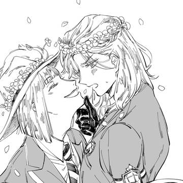 【腐】ルクヴィルTwitterラクガキまとめ1