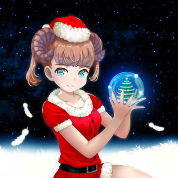 ひつじちゃんサンタ