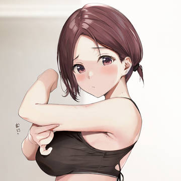 スポーツウェアお姉さん