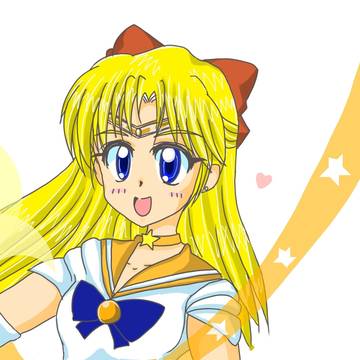 セーラーヴィーナス（液タブ練習）