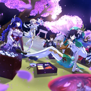 夜桜夜会