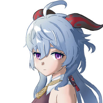 甘雨誕生日イラスト