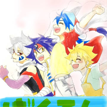 爆転シュートベイブレード落書き!