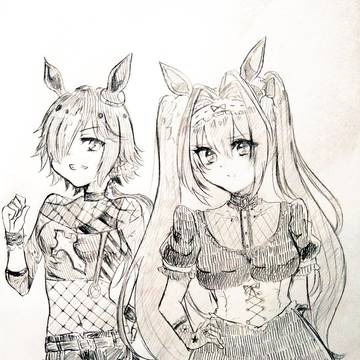 ウオッカとダスカのちょっとしたお話