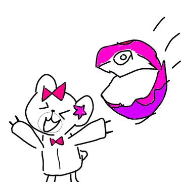 捕獲されそうなせんせい。