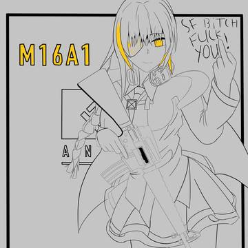 m16a1はsfに向かって優しい言葉を言います