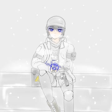 operator in snow