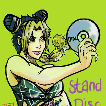 Kujo Jolyne DISC get!
