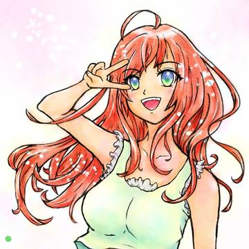 女の子(カラー)