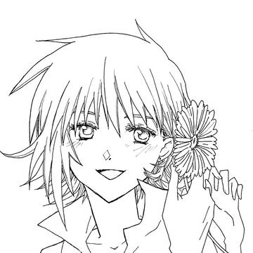 挿し絵（線画）
